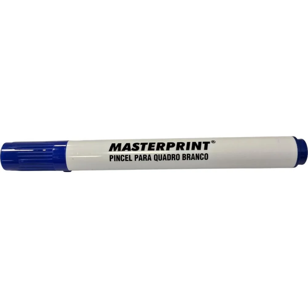 Pincel Quadro Branco Mp 617 Azul Slim Masterprint (Cx.c/12) - imagem 2
