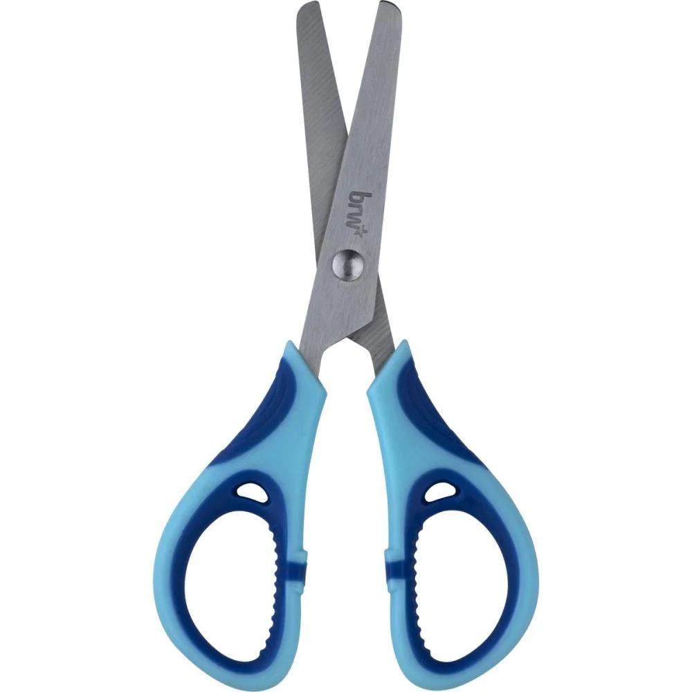 Tesoura Escolar Para Canhoto 13 Cm (S) Brw C/ 12 Unidades - imagem 4