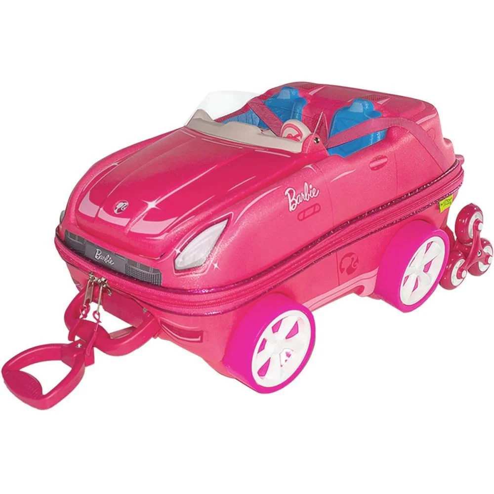 Mochila Infantil Com Rodinha Barbie Conversivel Maxtoy - imagem 3