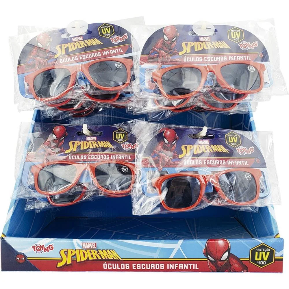Maquiagem E Beleza Infantil Spider-Man Oculos Protecao Uv Toyng - imagem 3