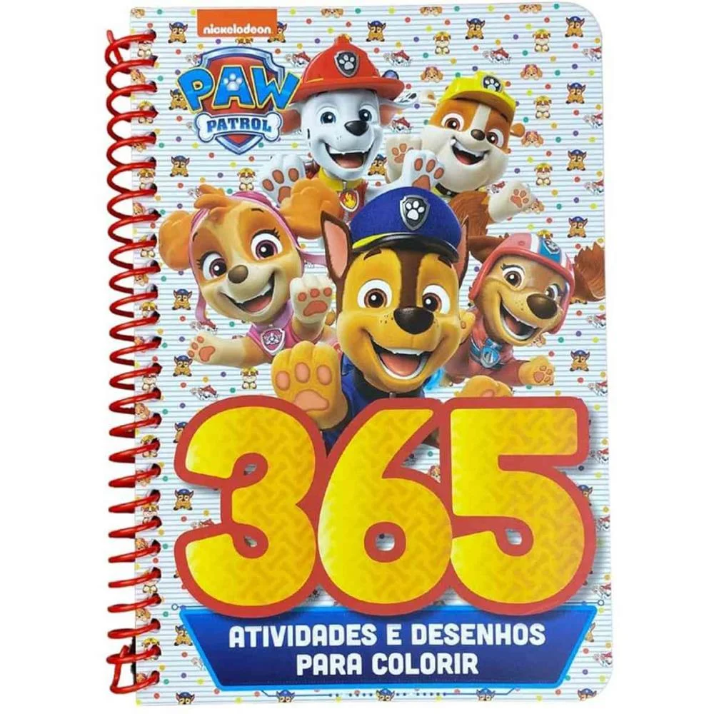 Livro De Atividades Patrulha Canina 365 Atividades Online Editora - imagem 4