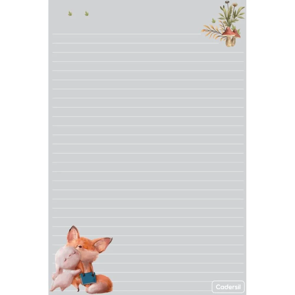Refil Para Caderno Woodland P/Argolado 63G. 80Fls Cadersil - imagem 4