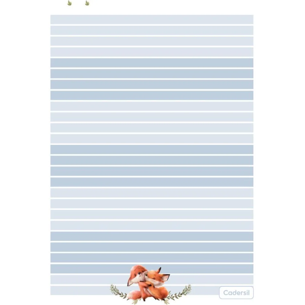 Refil Para Caderno Woodland P/Argolado 63G. 80Fls Cadersil - imagem 8