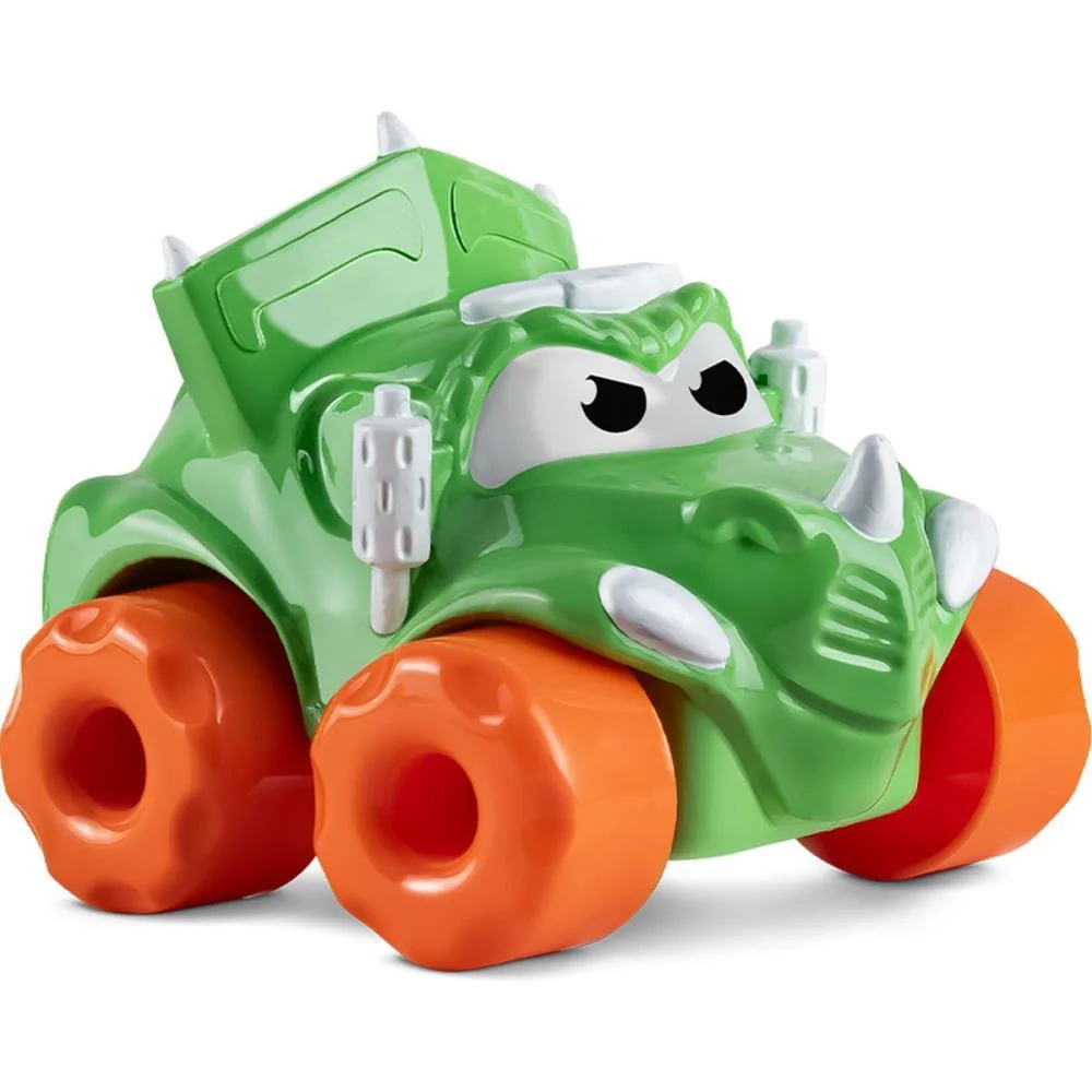 Brinquedo Para Bebe Carrinho Kart Dinossauro Vinil Samba Toys - imagem 3
