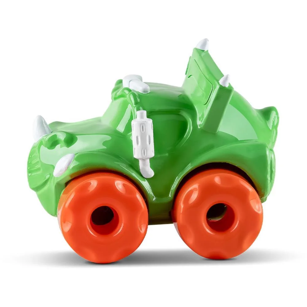 Brinquedo Para Bebe Carrinho Kart Dinossauro Vinil Samba Toys - imagem 4