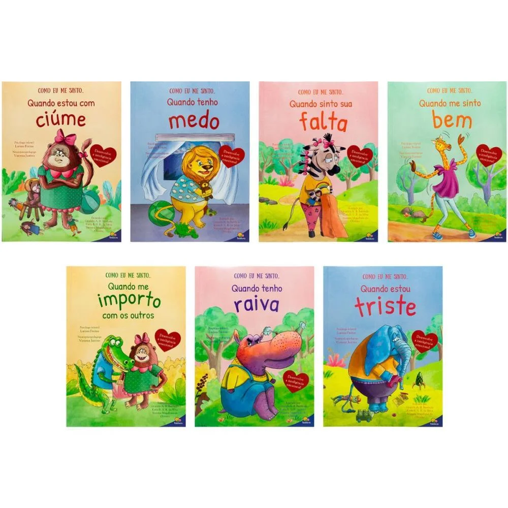 Livro Infantil Ilustrado Como Me Sinto Ii 20X27 36P 7Ti Todolivro (Pct.c/07) - imagem 5