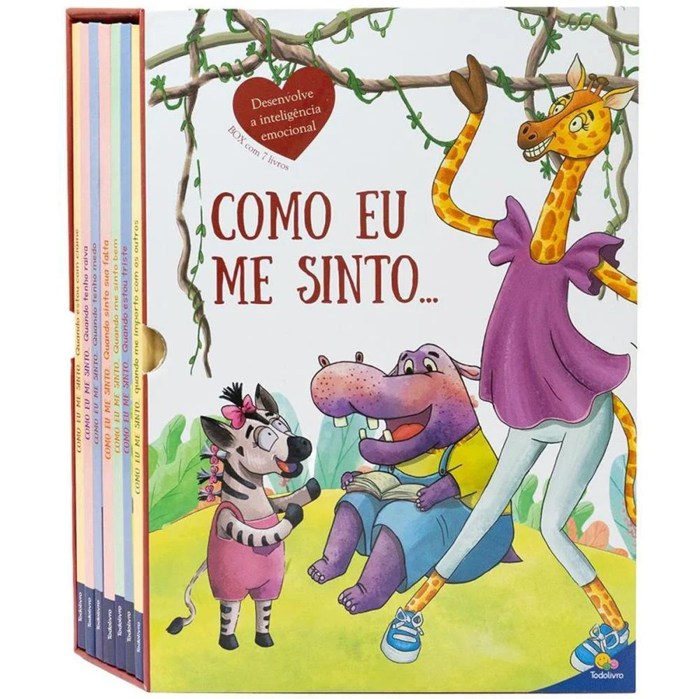 Livro Infantil Ilustrado Como Me Sinto Ii C.d Ed.lux 28 Todolivro (Dp.c/07) - imagem 3
