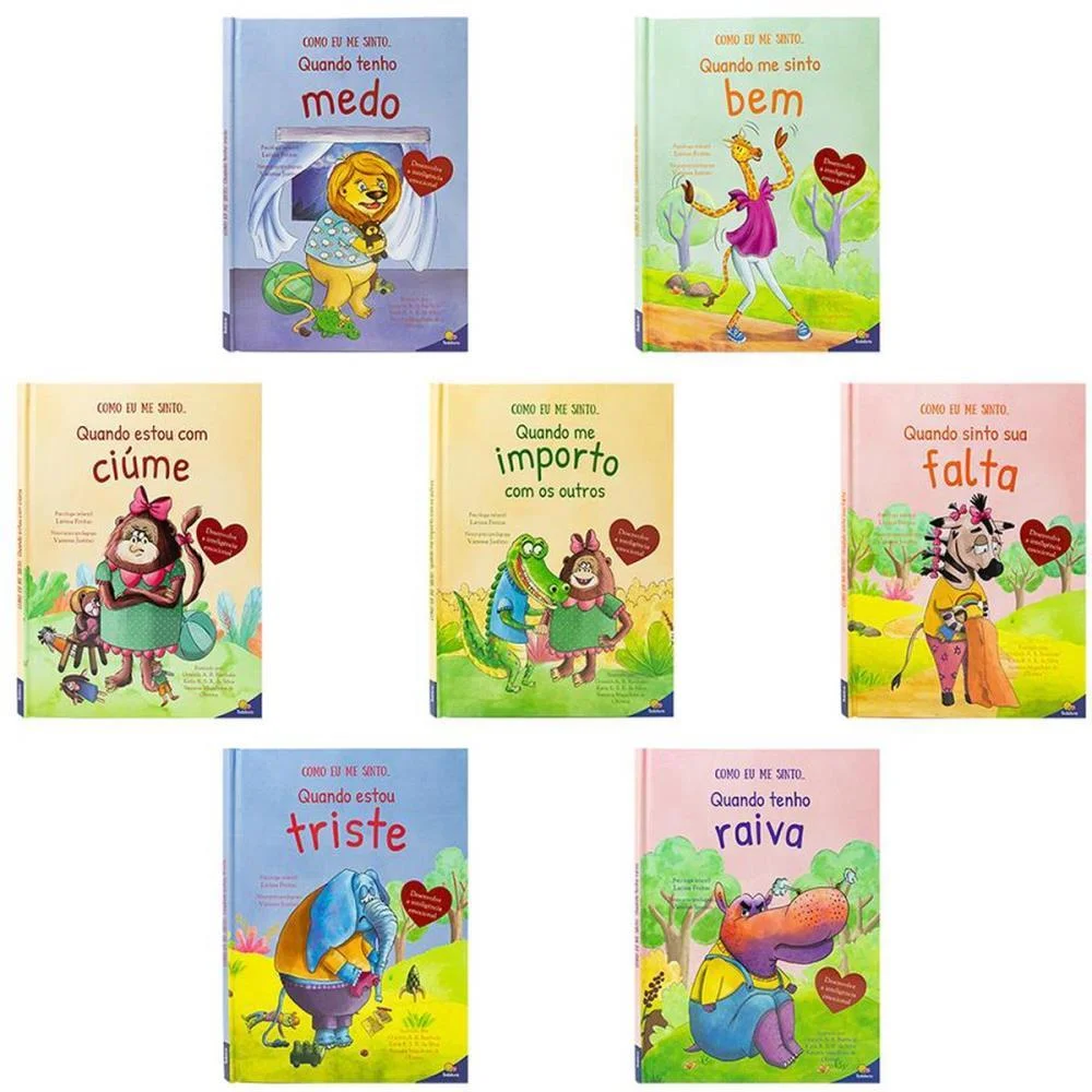 Livro Infantil Ilustrado Como Me Sinto Ii C.d Ed.lux 28 Todolivro (Dp.c/07) - imagem 4
