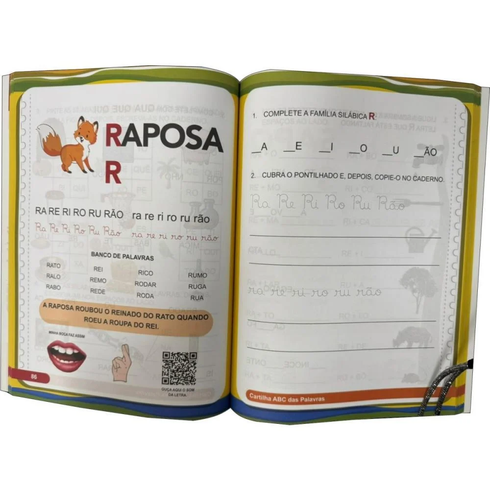 Livro Cartilha Abc Das Palavras 21X27 198P Pae Editora - imagem 3