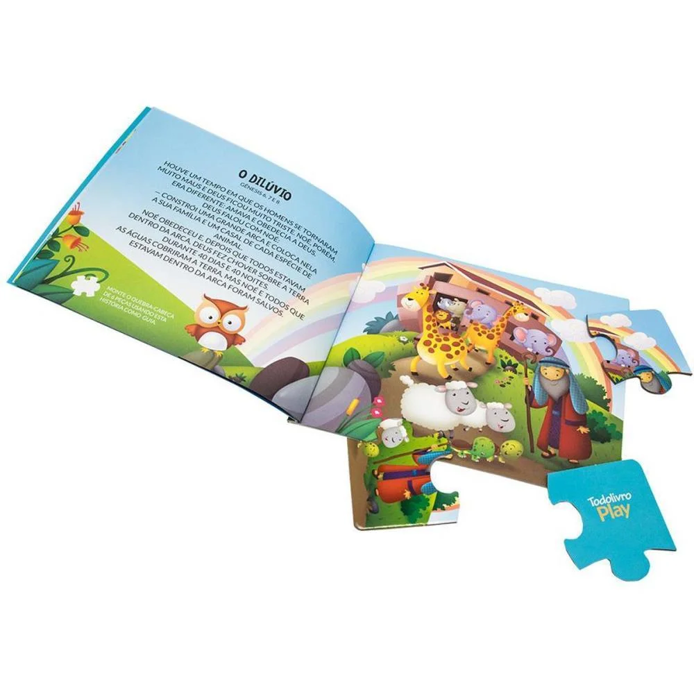 Livro De Atividades Todolivro Play Q.c His.biblica Todolivro - imagem 4