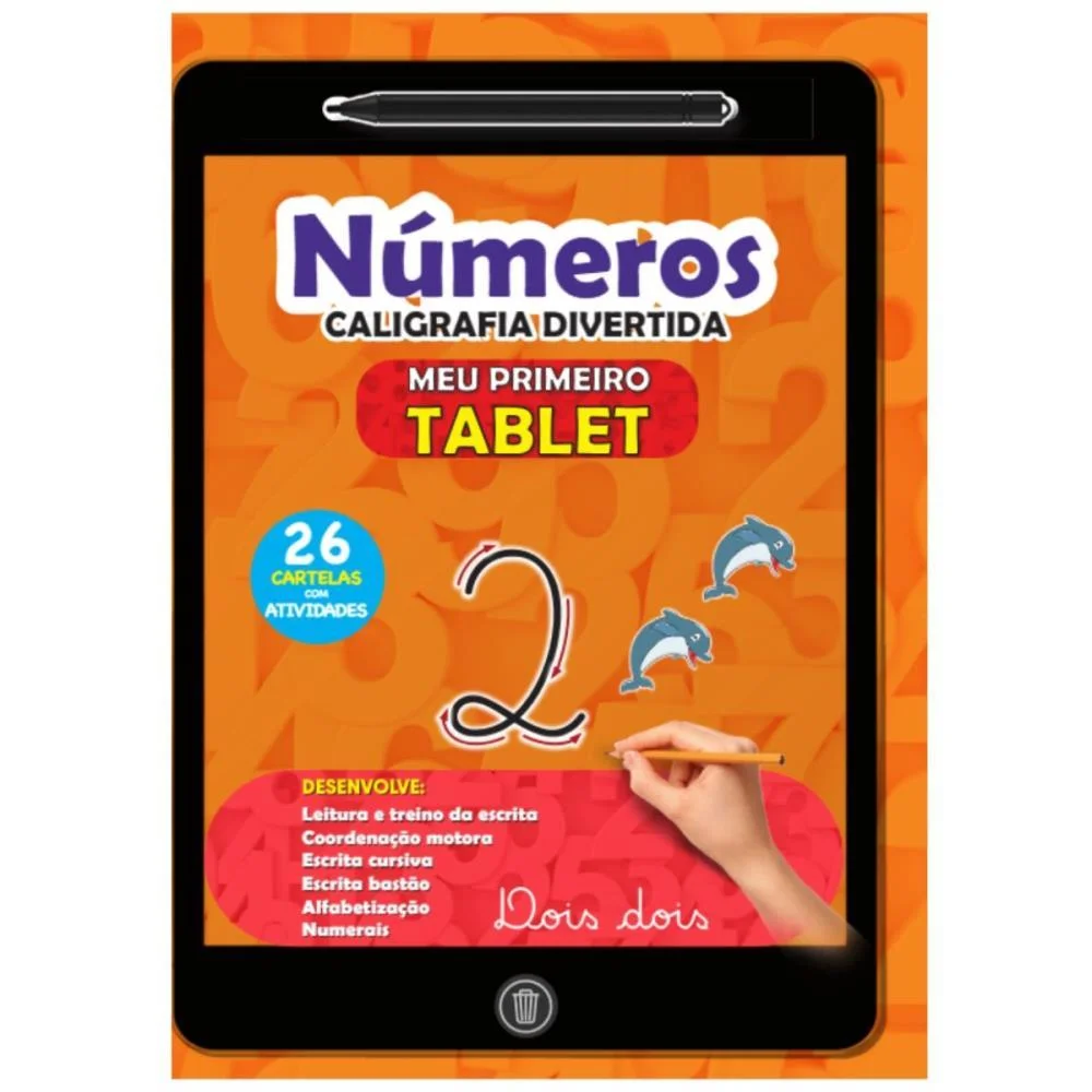 Livro Pedagogico Tablet Aprendendo Os Numeros Pae Editora - imagem 4