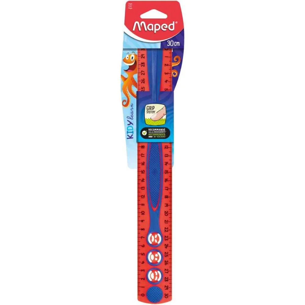 Regua De Poliestireno Kidy Learn 30Cm Maped (Blister) - imagem 2