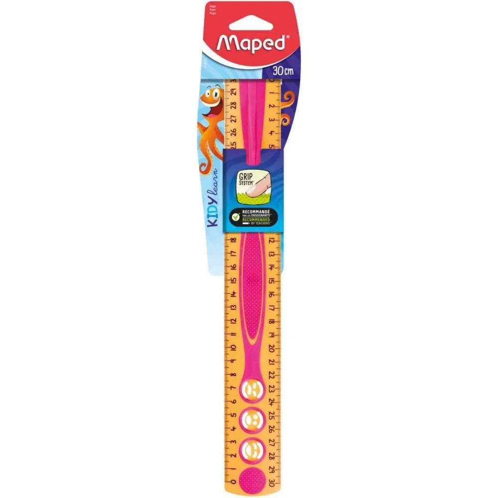 Regua De Poliestireno Kidy Learn 30Cm Maped (Blister) - imagem 3