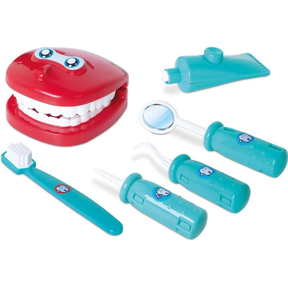 Brincando De Profissoes Maleta Dr. Dentista Samba Toys - imagem 3