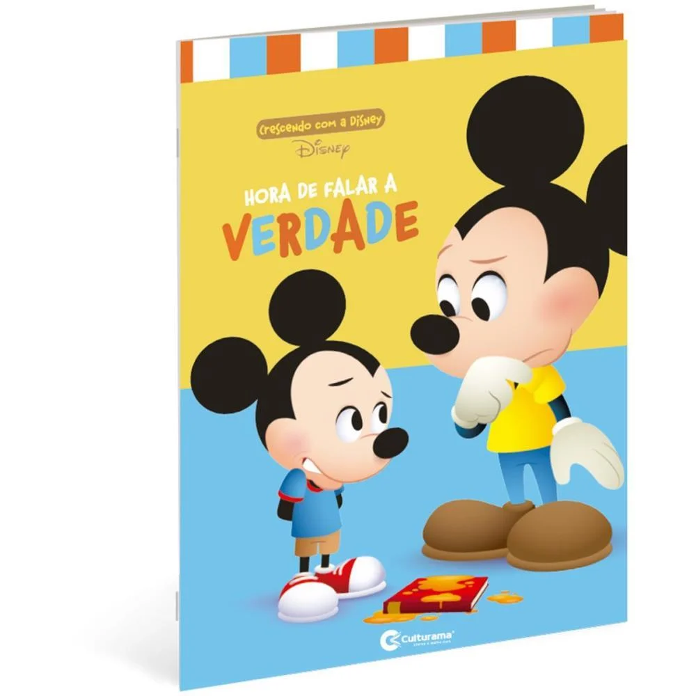 Livro Infantil Ilustrado Disney Hora De Falar A Verdade Culturama - imagem 3