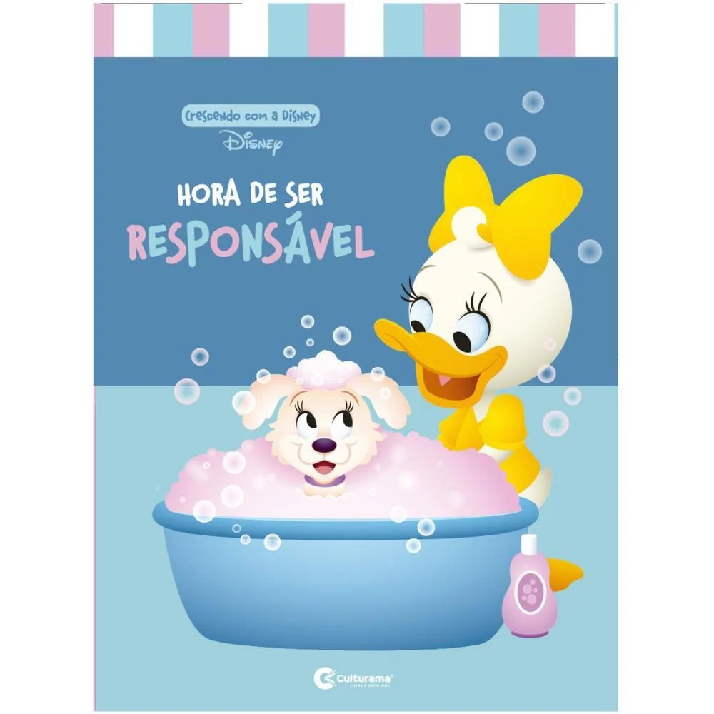 Livro Infantil Ilustrado Disney Hora De Ser Responsavel Culturama - imagem 2