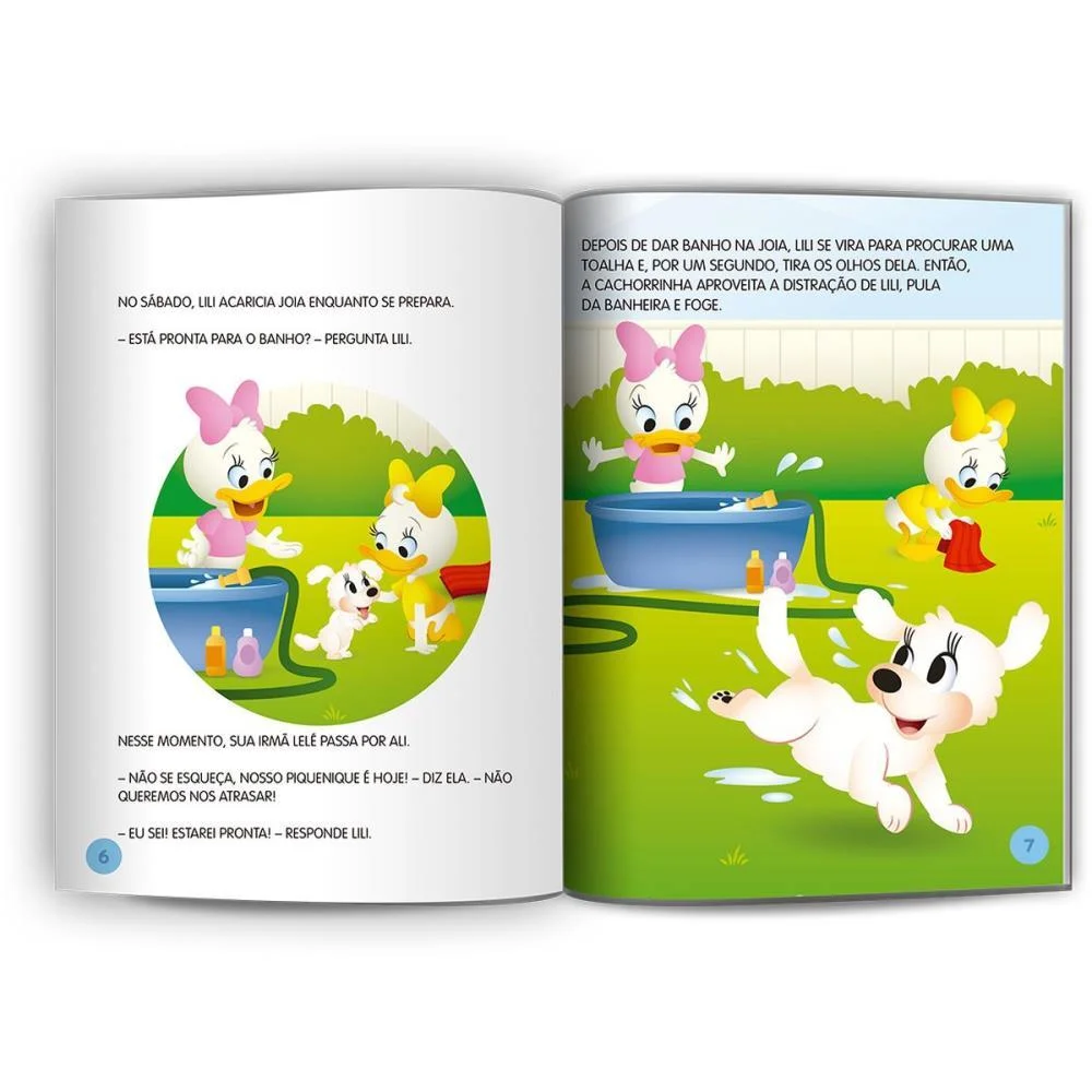 Livro Infantil Ilustrado Disney Hora De Ser Responsavel Culturama - imagem 4
