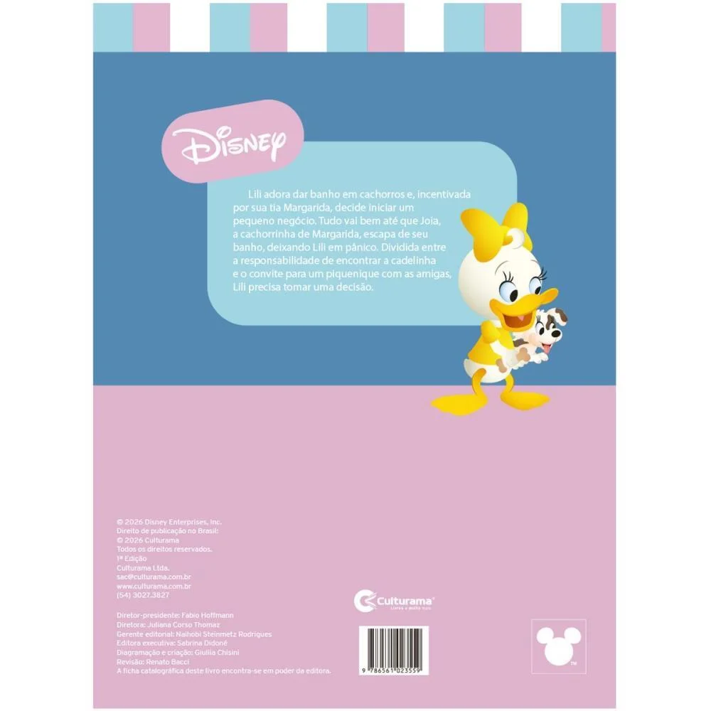 Livro Infantil Ilustrado Disney Hora De Ser Responsavel Culturama - imagem 5