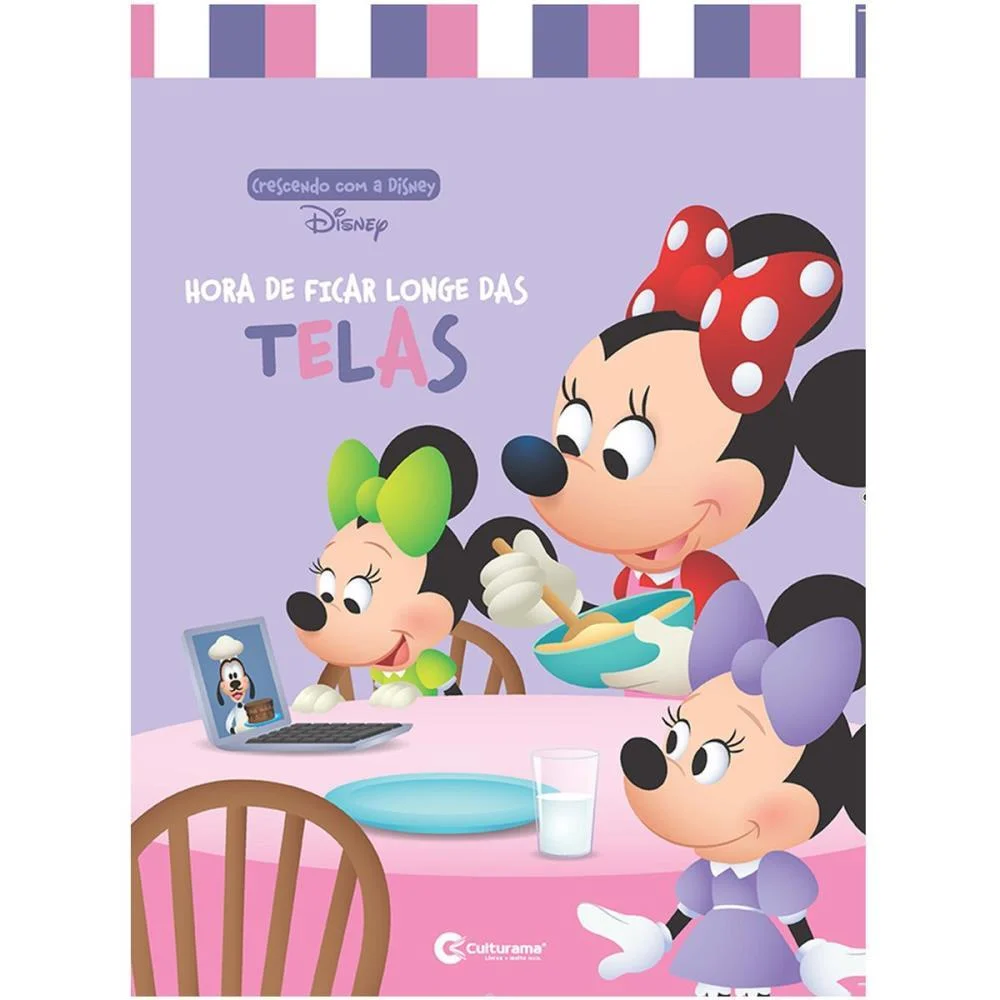 Livro Infantil Ilustrado Disney Hora De Sair Das Telas Culturama - imagem 2
