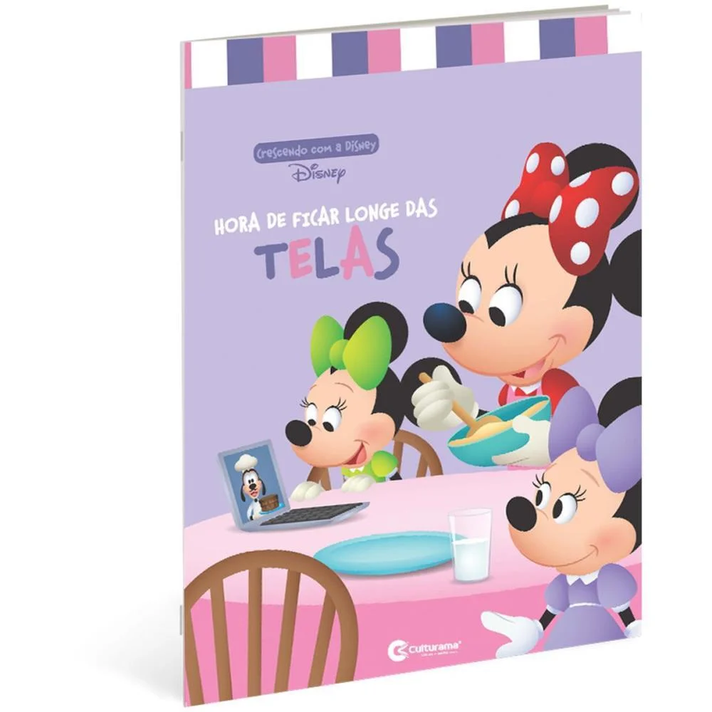 Livro Infantil Ilustrado Disney Hora De Sair Das Telas Culturama - imagem 3