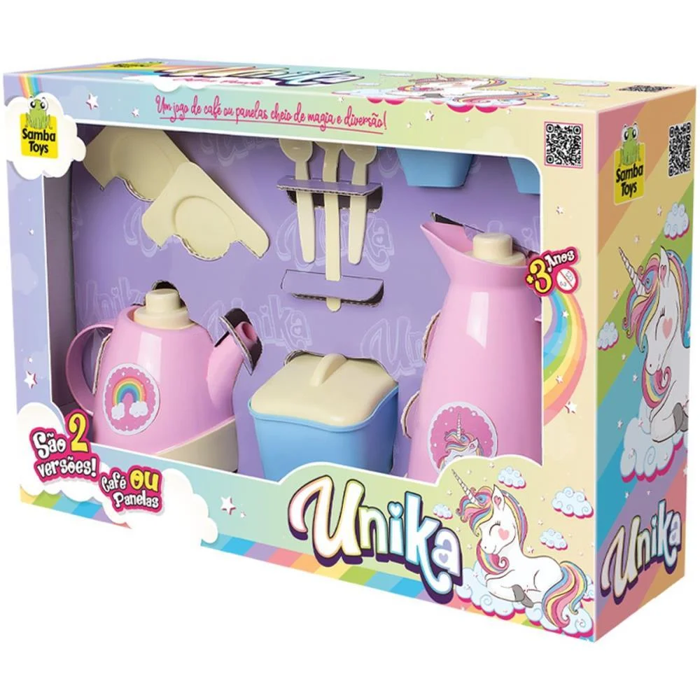 Brincando De Profissoes Unika Hora Do Cafe Samba Toys - imagem 4