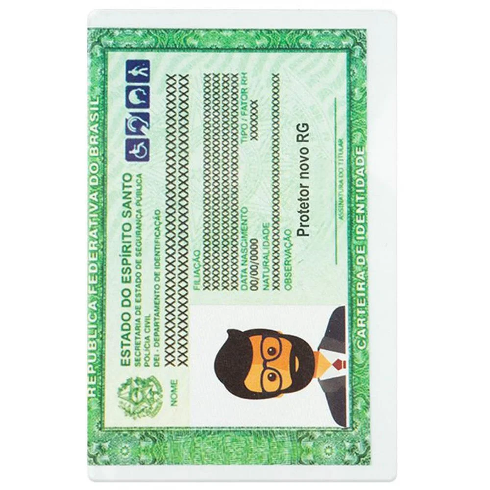 Protetor Para Documentos Rg Protetor Nova Medida Goodie - imagem 3