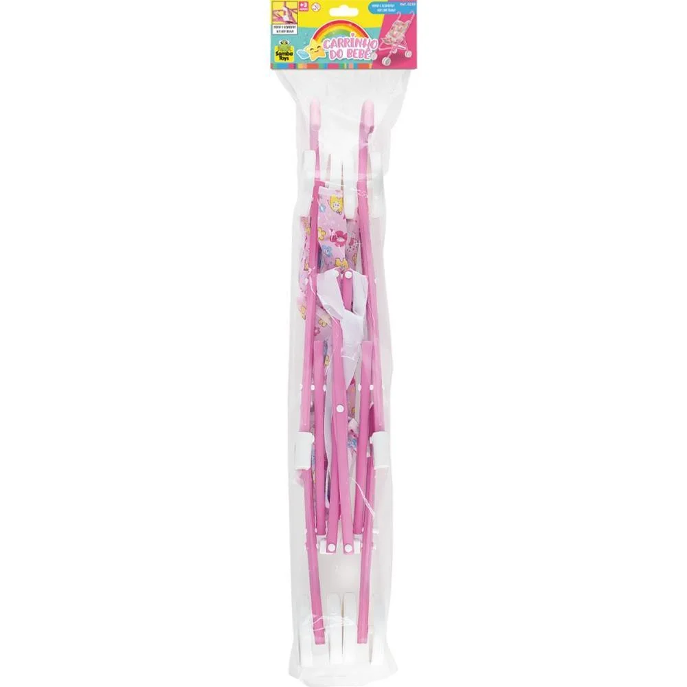 Carrinho De Boneca Carrinho Do Bebe Solapa Samba Toys - imagem 5