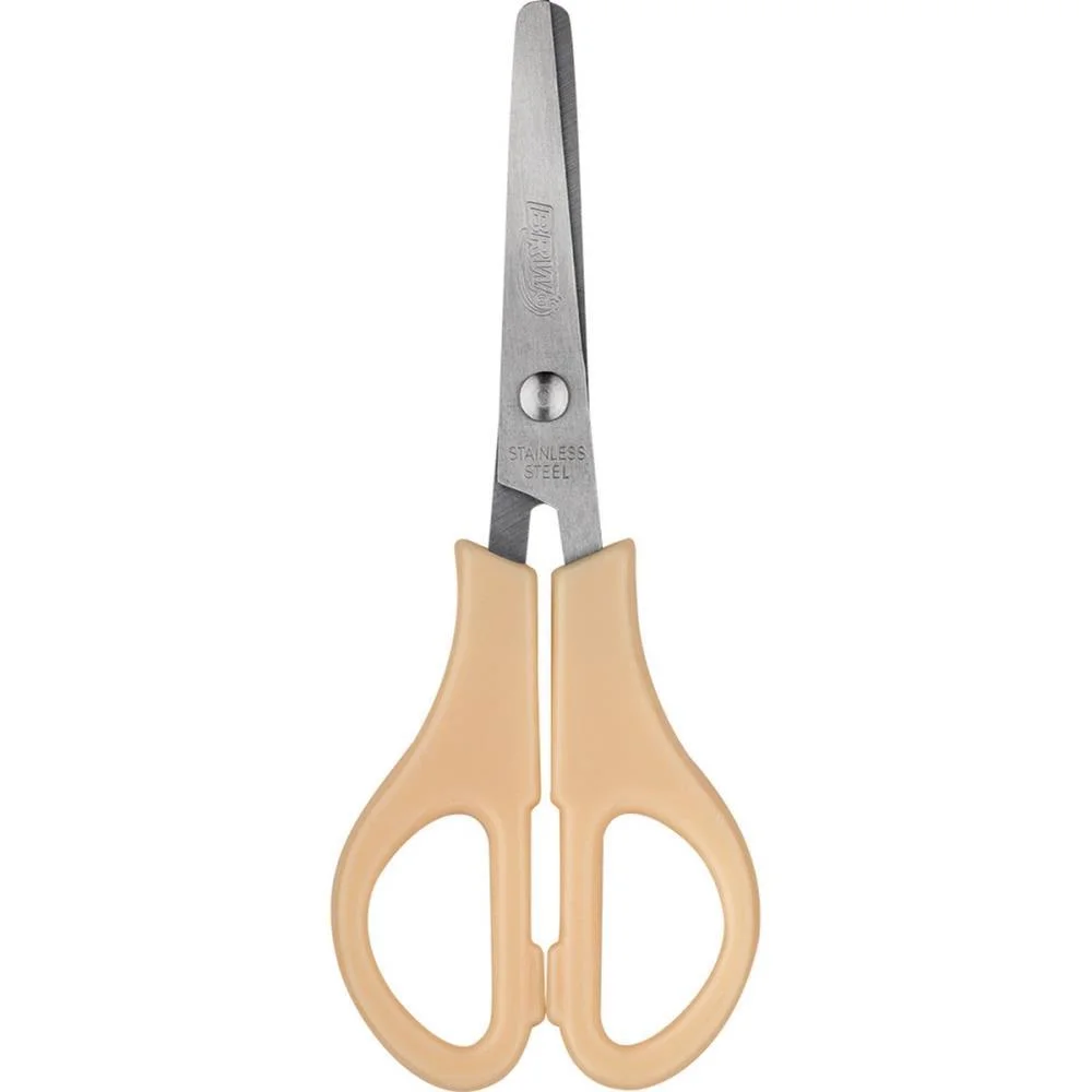 Tesoura Escolar Aco 13Cm C/Regua 4 Cores Paste Brw C/ 24 Unidades - imagem 7
