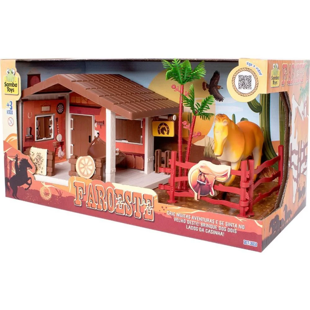 Cenario Tematico (Playset) Faroeste Samba Toys - imagem 6