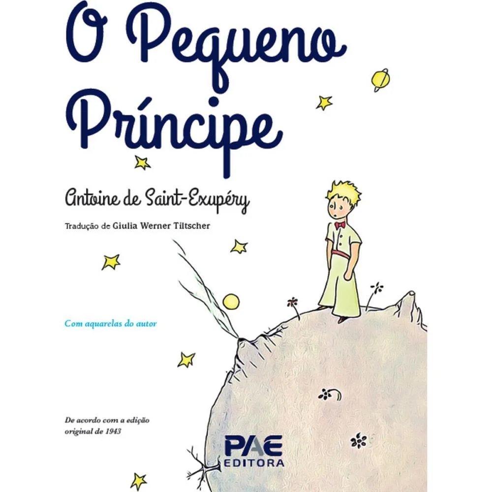 Livro Infantil Ilustrado O Pequeno Principe Ed.luxo Pae Editora - imagem 2