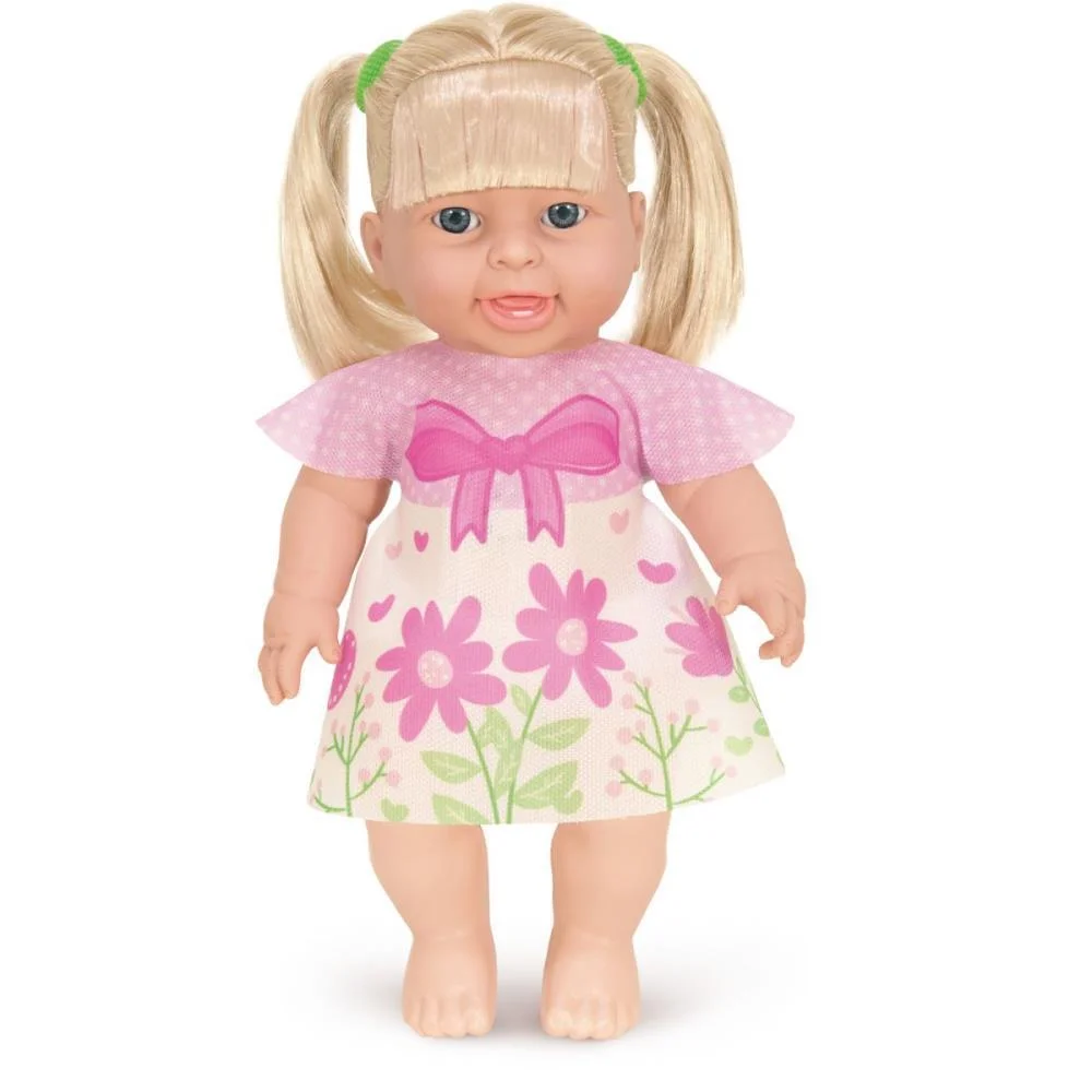 Boneca Com Mecanismo Angelina Aprendendo Ingles 33C Milk - imagem 4