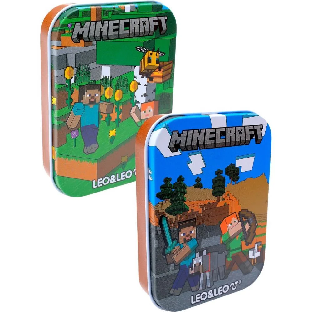 Livro De Atividades Minecraft Mini Latinha Leonora C/ 18 Unidades - imagem 4