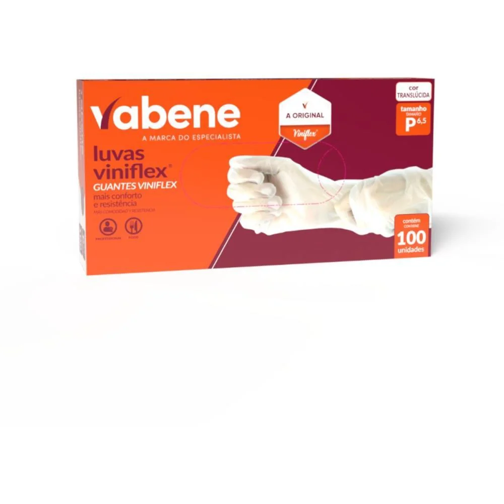 Luva Viniflex P Vabene (Cx.c/100) - imagem 2