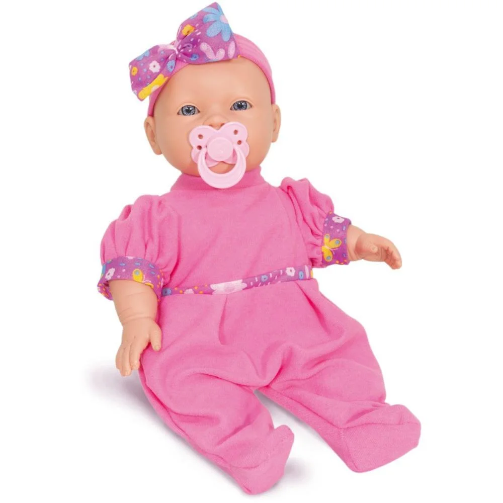 Boneca Com Mecanismo Judy Baby Faz Xixi 34Cm Milk - imagem 4