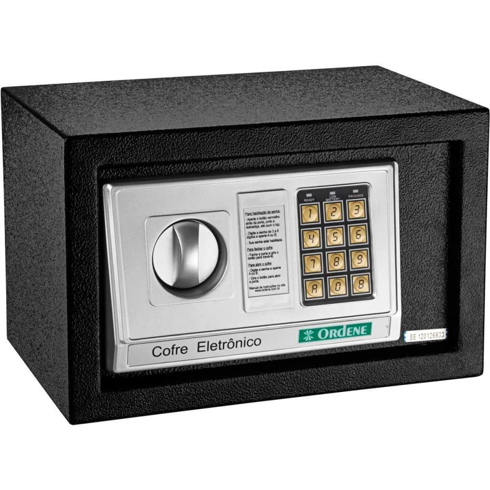 Cofre Economico Digital 31X20X20Cm Ordene - imagem 3