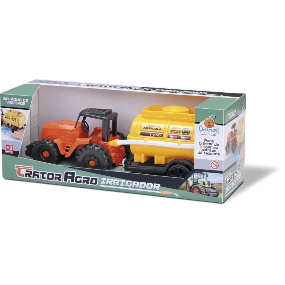 Trator Tractor Agro Irrigador (S) Orange Toys - imagem 4