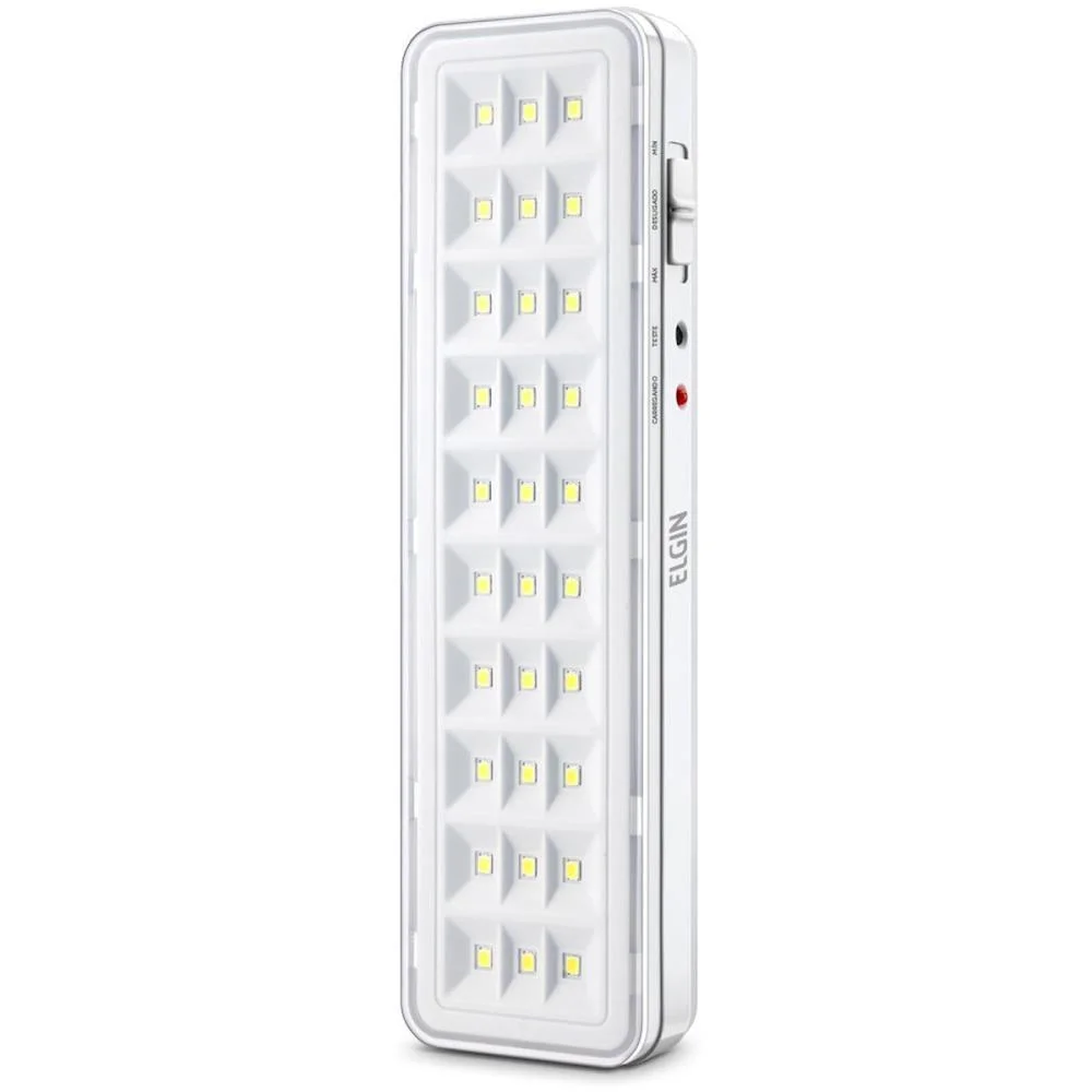 Luminaria De Emergencia 30 Leds 2W Bivolt Bat.litio Elgin - imagem 2