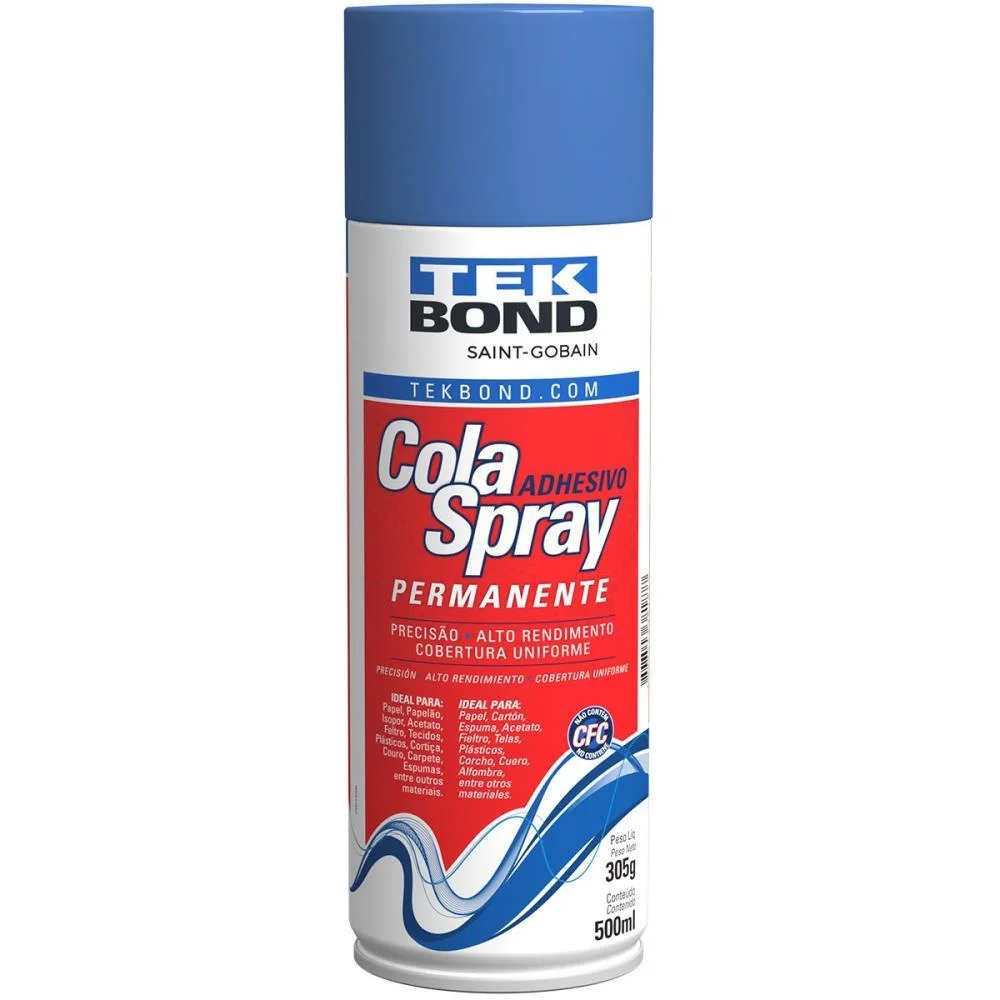 Cola Spray Permanente 500Ml Tekbond - imagem 3