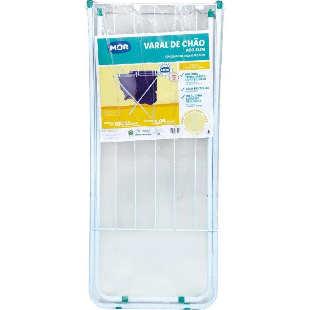 Varal Slim Chao 79X42X79Cm. Mor - imagem 5