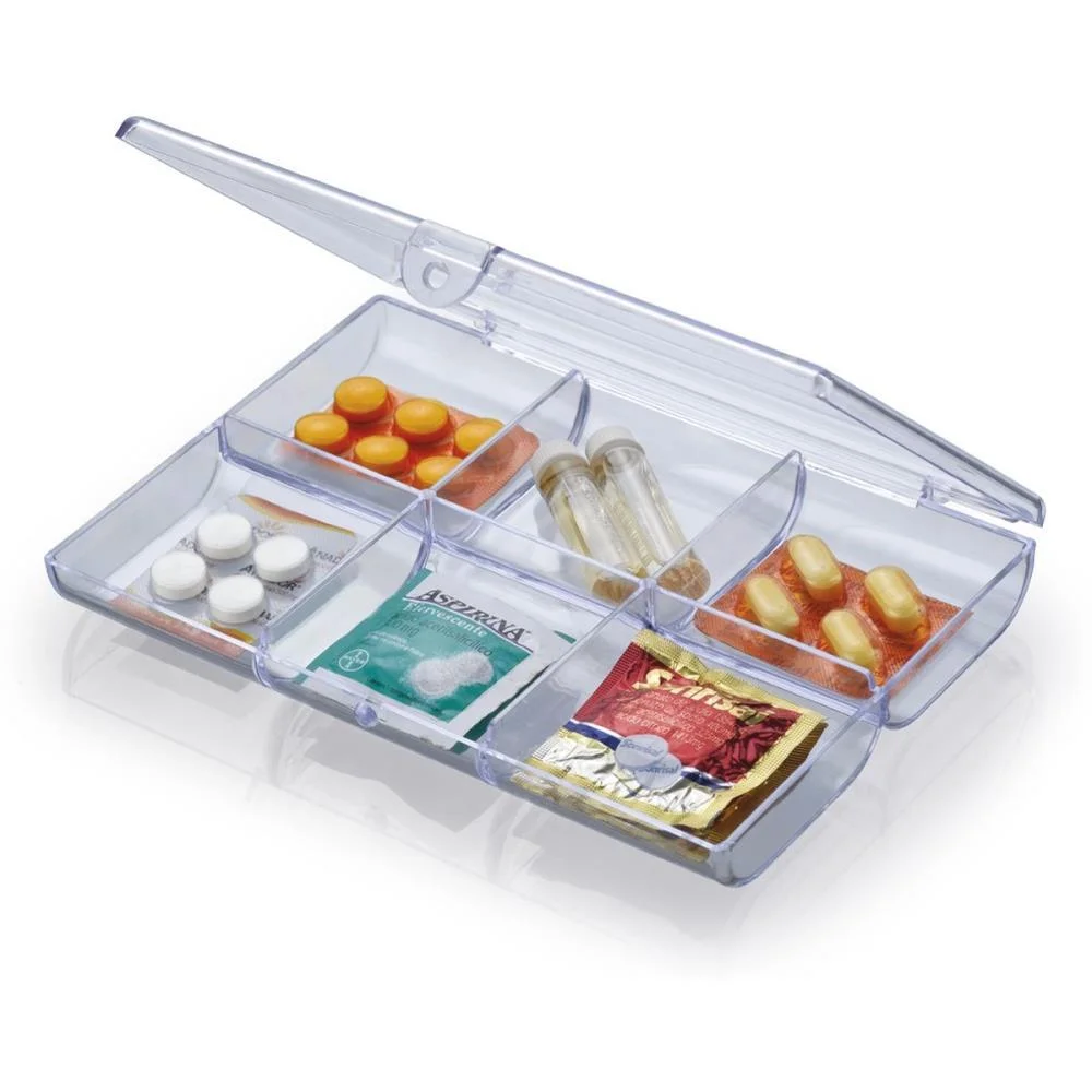 Organizador Caixa C/6 Div. Cristal Maxcril - imagem 4