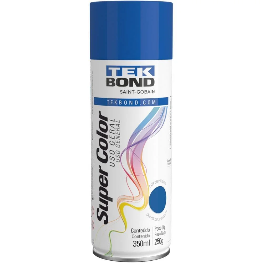 Tinta Spray Azul 350Ml/250G Tekbond - imagem 2