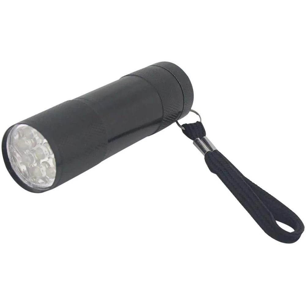 Lanterna Aluminio 9Led Preta Western - imagem 2