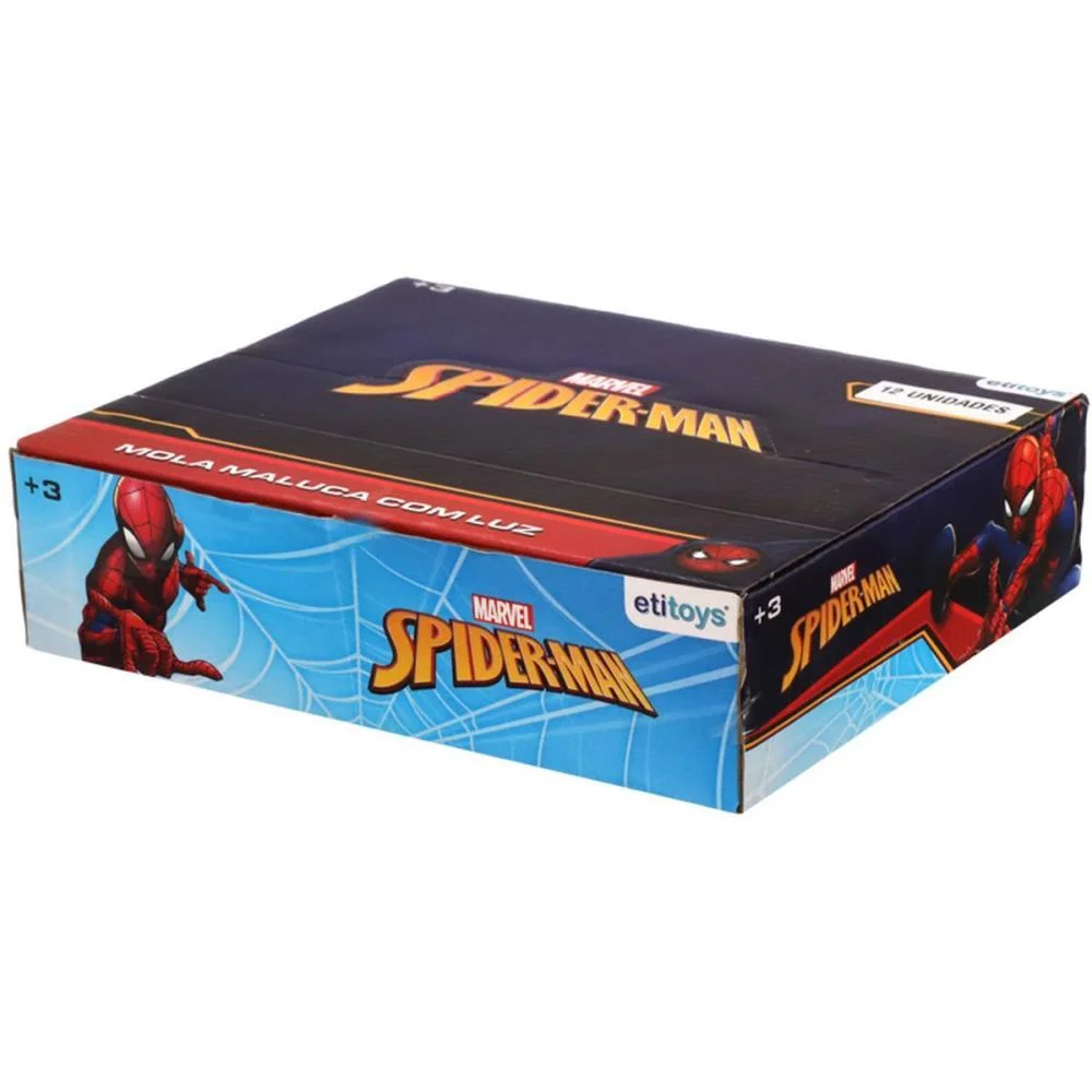 Mola Maluca Spider-Man C/Luz Etitoys C/ 12 Unidades - imagem 4