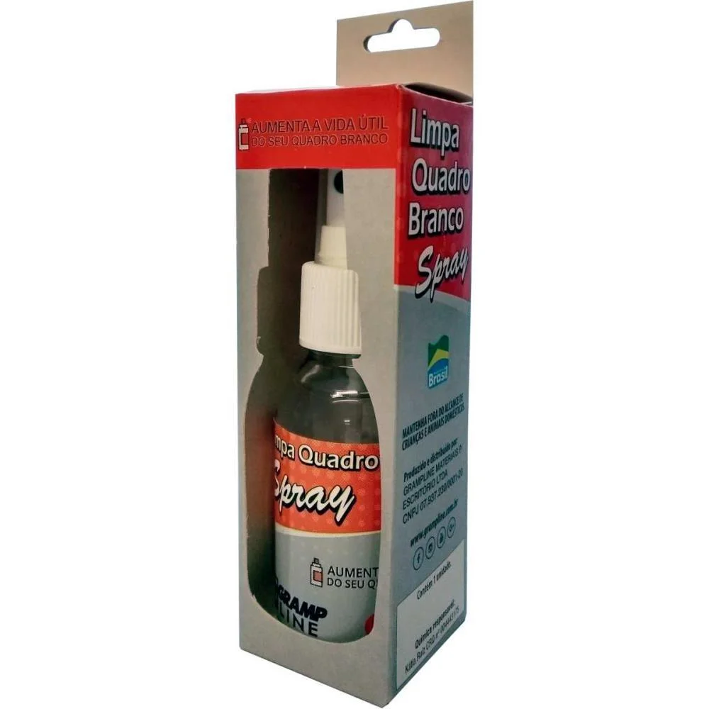 Produto Para Limpeza Limpa Quadro Branco Spray 60Ml Gramp Line - imagem 4