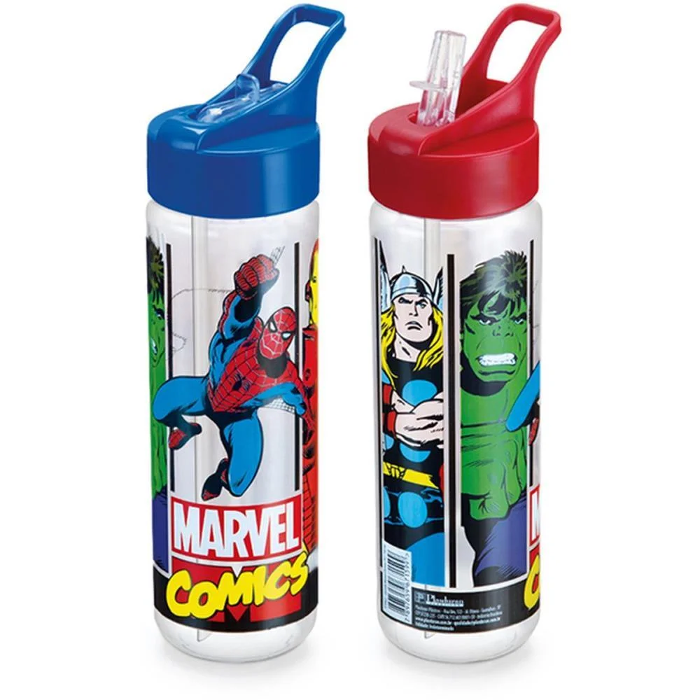 Squeeze Marvel Comics Fliptop 700Ml (S Plasduran - imagem 2