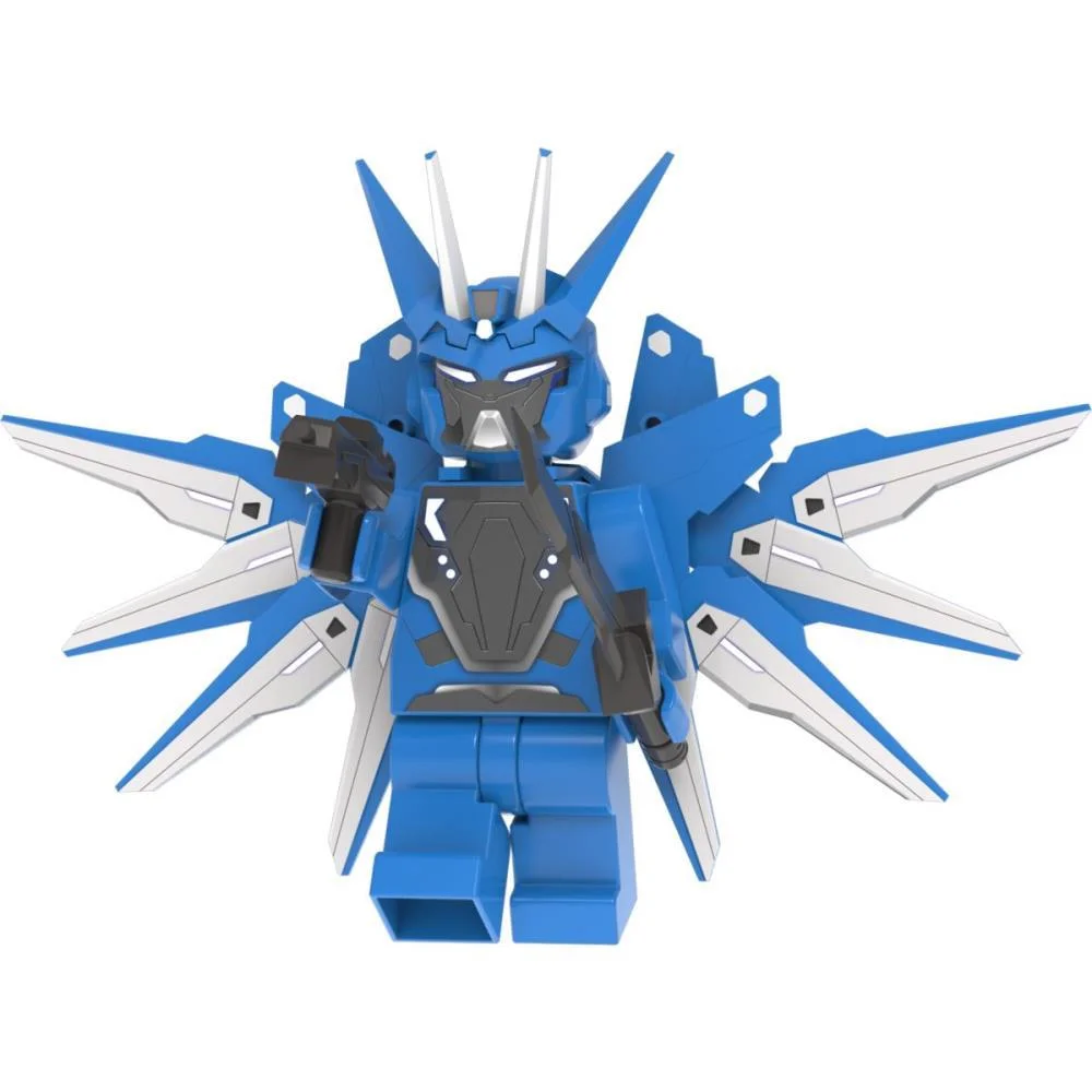 Brinquedo Para Montar Boneco Mega Rebots C/2Unid. Ggb Plast - imagem 5
