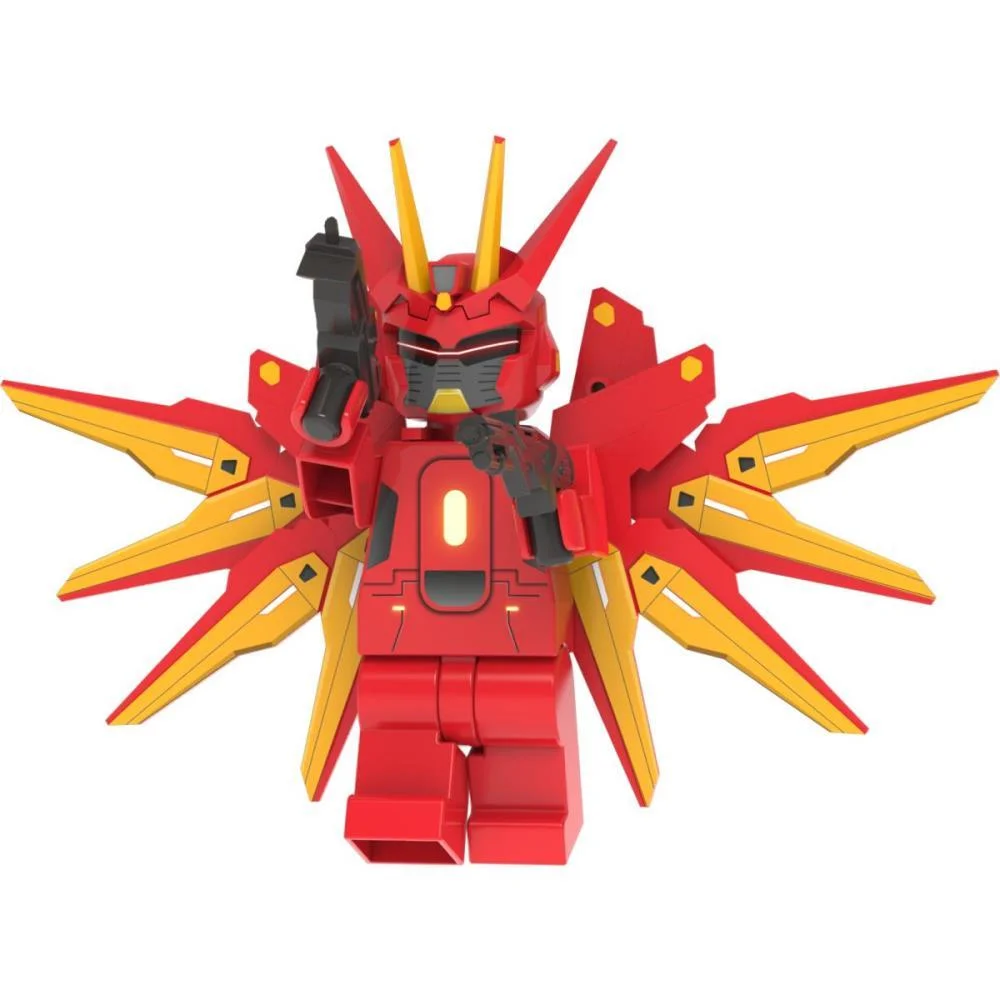Brinquedo Para Montar Boneco Mega Rebots C/2Unid. Ggb Plast - imagem 9