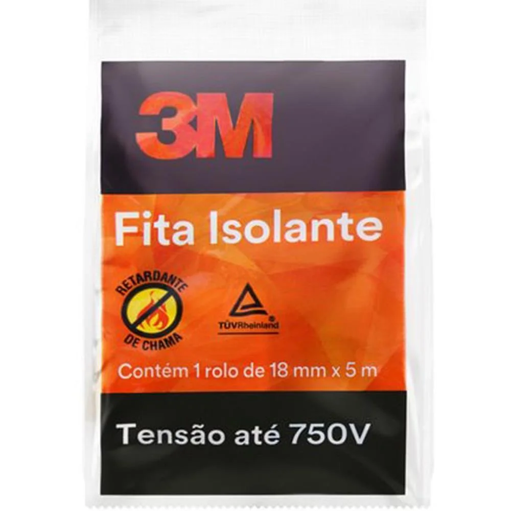 Fita Isolante Scotch 18 Mm X 5 M 3M - imagem 3