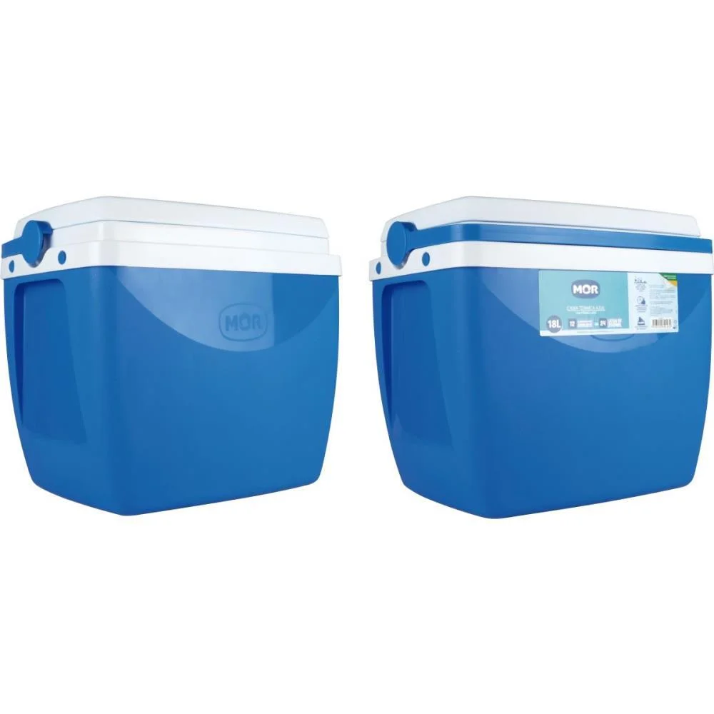 Caixa Termica 18L. C/Alca Azul Mor - imagem 3