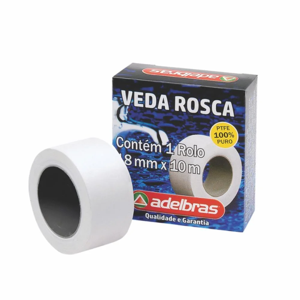 Fita Veda Rosca 18Mmx50M Adelbras - imagem 4